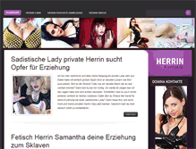 Tablet Screenshot of herrinkontakte.com