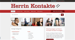 Desktop Screenshot of herrinkontakte.net